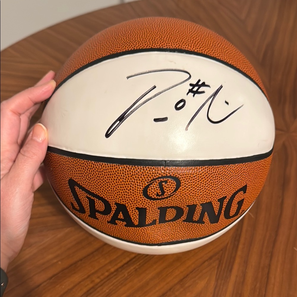Damian Lillard Autographed Basketball